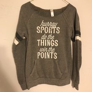Long-Sleeve “Yay Sports” Shirt